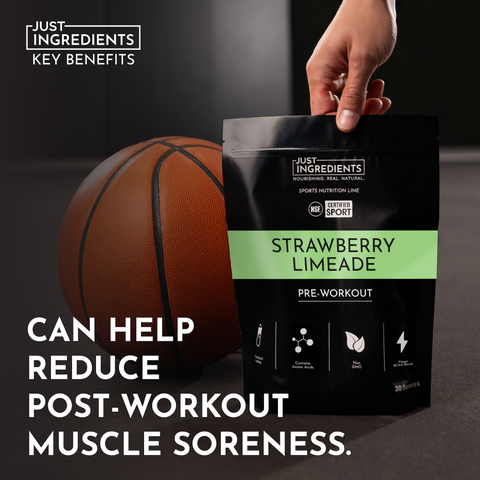 Strawberry Limeade Pre-Workout - NSF - College Bath and Body