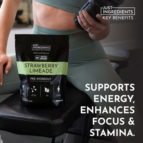 Strawberry Limeade Pre-Workout - NSF - College Bath and Body