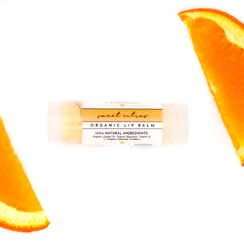 Sweet Citrus Organic Lip Balm - College Bath and Body