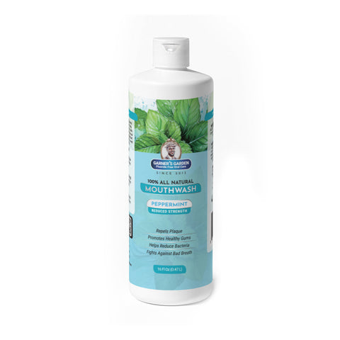 Natural Mouthwash | H2O2 | Antibacterial Fluoride-Free - College Bath and Body