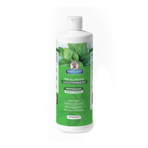 Natural Mouthwash | H2O2 | Antibacterial Fluoride-Free - College Bath and Body