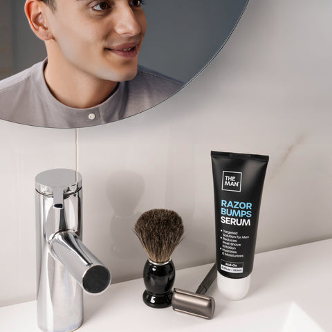 The Man Razor Bumps Serum - College Bath and Body