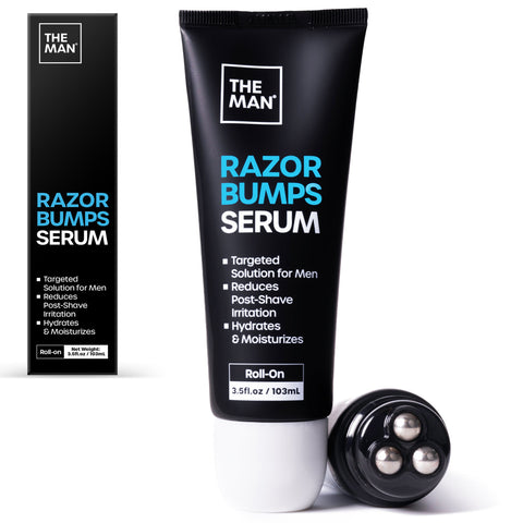 The Man Razor Bumps Serum - College Bath and Body