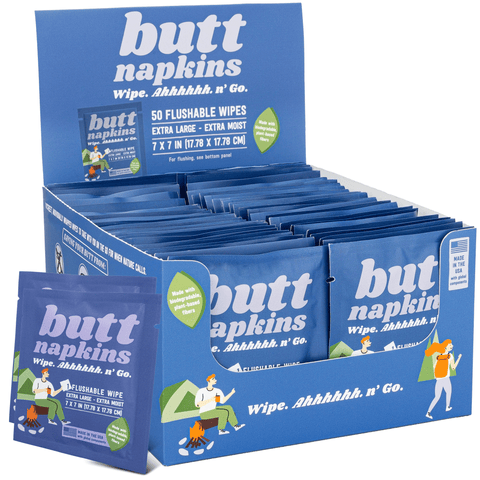 BUTT NAPKINS - College Bath and Body