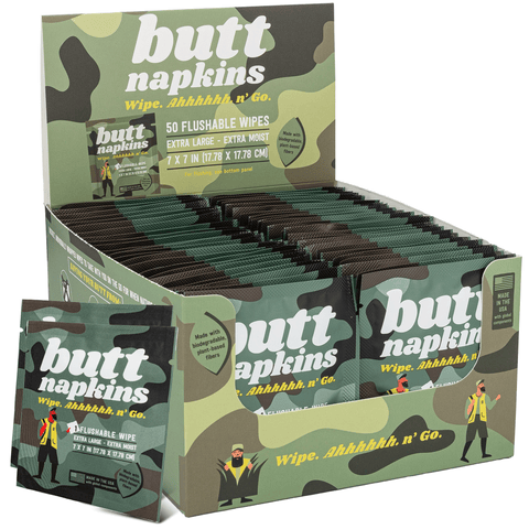 BUTT NAPKINS - College Bath and Body