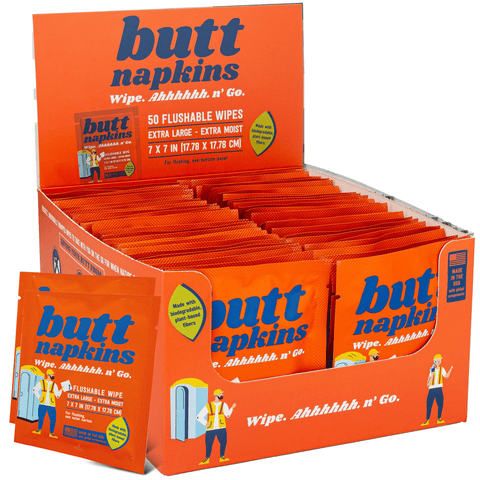 BUTT NAPKINS - College Bath and Body