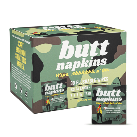 BUTT NAPKINS - College Bath and Body