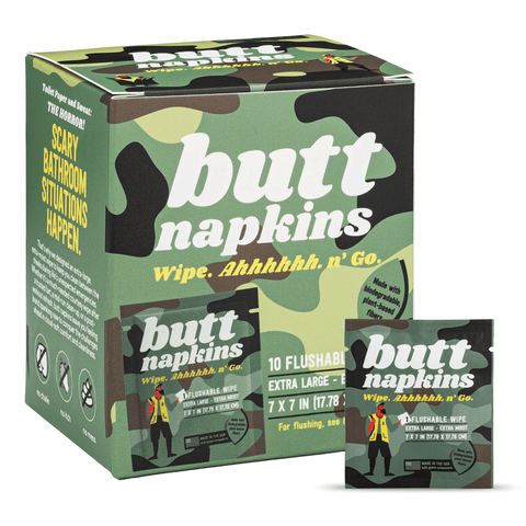 BUTT NAPKINS - College Bath and Body