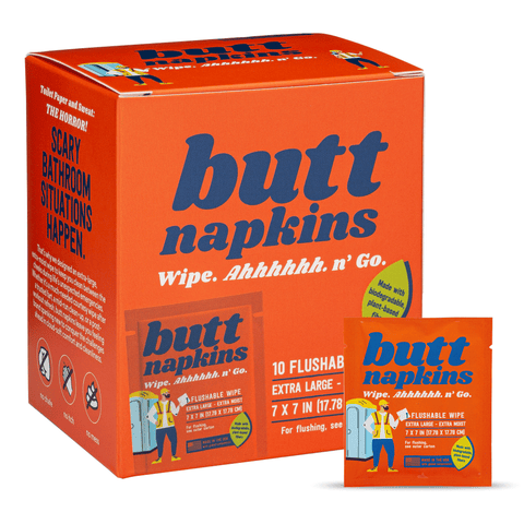 BUTT NAPKINS - College Bath and Body