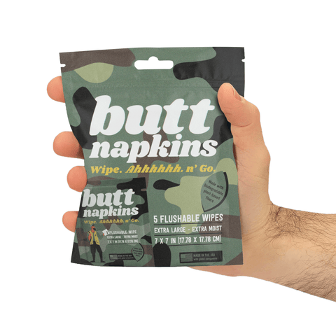 BUTT NAPKINS - College Bath and Body