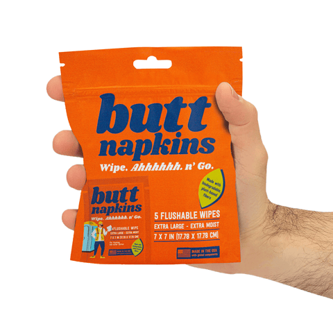 BUTT NAPKINS - College Bath and Body