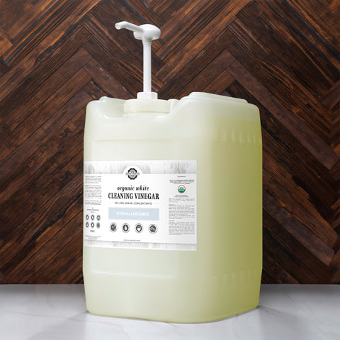 Organic White Cleaning Vinegar Concentrate | 10% (100 grain)
