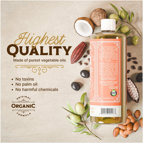 Orange Castile Soap - College Bath and Body