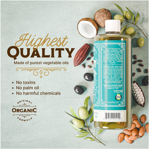 Peppermint Castile Soap - College Bath and Body