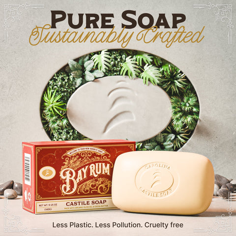 Bay Rum Castile Bar Soap - College Bath and Body