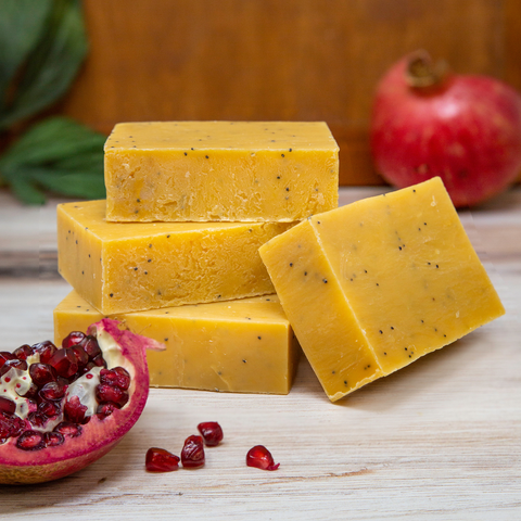 Pomegranate Pear Soap Bar - College Bath and Body