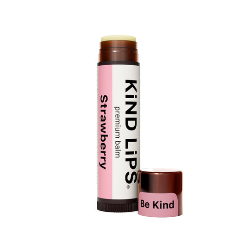 Strawberry Organic Lip Balm - College Bath and Body
