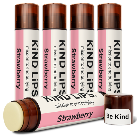 Strawberry Organic Lip Balm - College Bath and Body