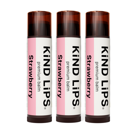 Strawberry Organic Lip Balm - College Bath and Body