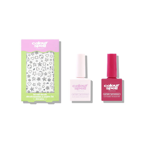Nailed it Collection- Nail Polishes & Decals - College Bath and Body