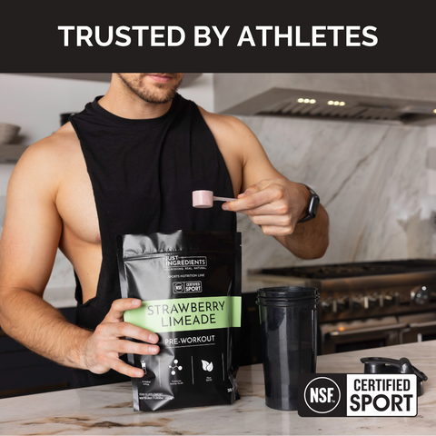 Strawberry Limeade Pre-Workout - NSF - College Bath and Body