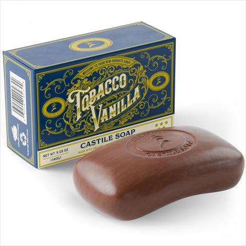 Castile Bar Soap - Tobacco Vanilla - College Bath and Body