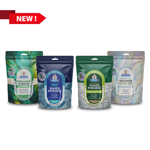 Tooth Powder | Fluoride Free | 100% Natural - College Bath and Body