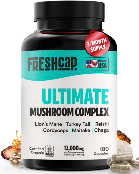 Ultimate Mushroom Complex Capsules - College Bath and Body