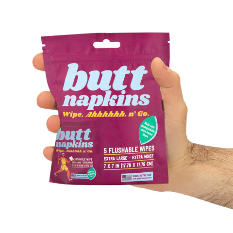 BUTT NAPKINS - College Bath and Body