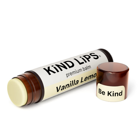 Vanilla Lemon Organic Lip Balm - College Bath and Body