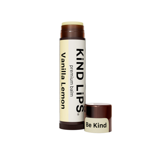 Vanilla Lemon Organic Lip Balm - College Bath and Body