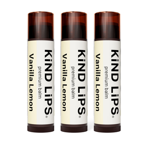 Vanilla Lemon Organic Lip Balm - College Bath and Body