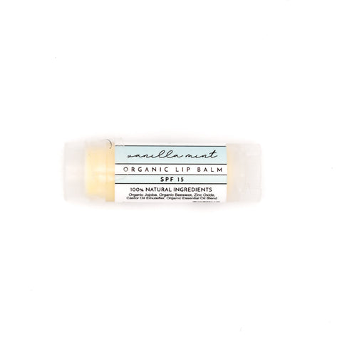 Vanilla Mint SPF 14 Lip Balm - College Bath and Body