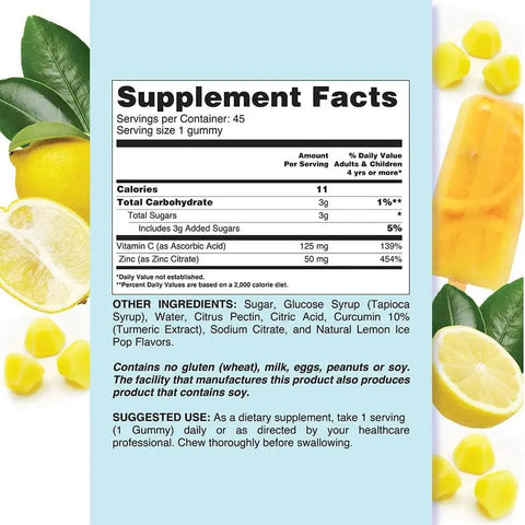 Vitamin C & Zinc - College Bath and Body