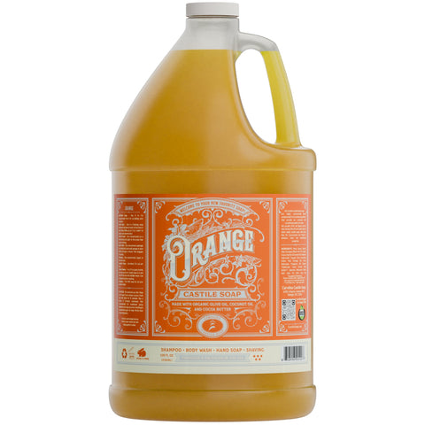 Orange Castile Soap - College Bath and Body