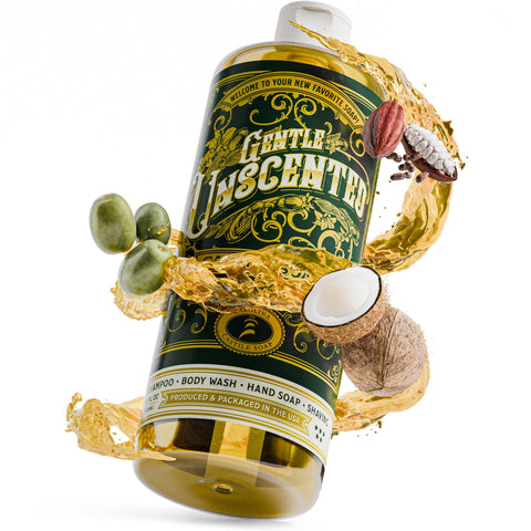 Gentle Unscented Castile Soap - College Bath and Body