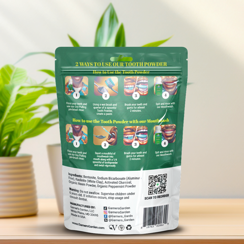 Tooth Powder | Fluoride Free | 100% Natural - College Bath and Body