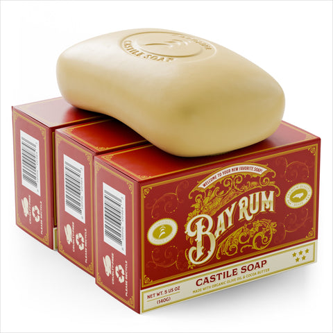 Bay Rum Castile Bar Soap - College Bath and Body