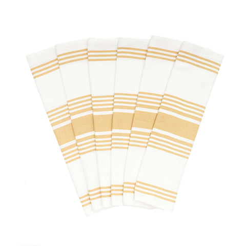 Striped Kitchen Towels - College Bath and Body