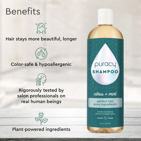 Shampoo (Sulfate/Paraben/Silicone-Free) - College Bath and Body