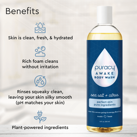 Body Wash (Acidified, PH Balanced) - College Bath and Body