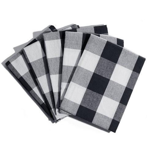 Plaid Kitchen Towels - College Bath and Body