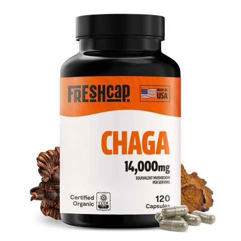 Chaga Mushroom Extract Capsules - College Bath and Body
