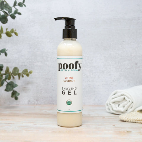 Citrus Coconut Shaving Gel Organic - College Bath and Body
