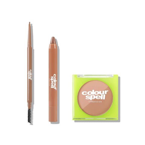Snatch N' Go Collection- Contour, Brow & Shadow - College Bath and Body