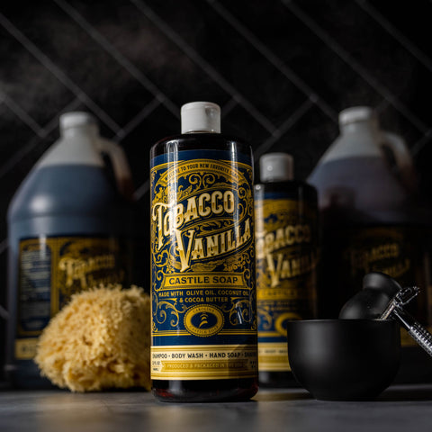Tobacco Vanilla Castile Soap - College Bath and Body