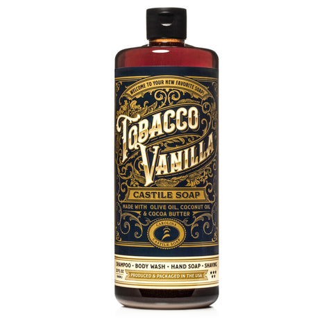 Tobacco Vanilla Castile Soap - College Bath and Body