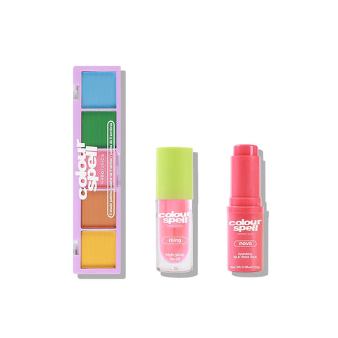 Playful Collection- Lip Oil, Blush & Shadows