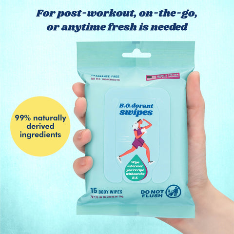 B.O.DORANT SWIPES - College Bath and Body