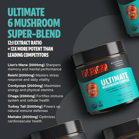 Ultimate Mushroom Complex Powder - College Bath and Body